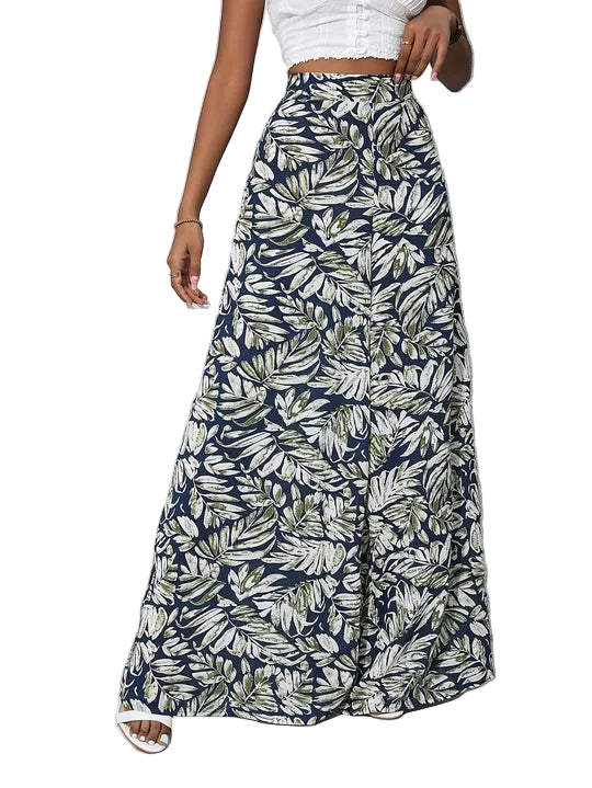 High Waisted Wide Leg Summer Trousers for Women